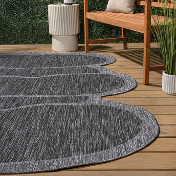 Jasper Modern Rustic Abstract Indoor/Outdoor Area Rug
